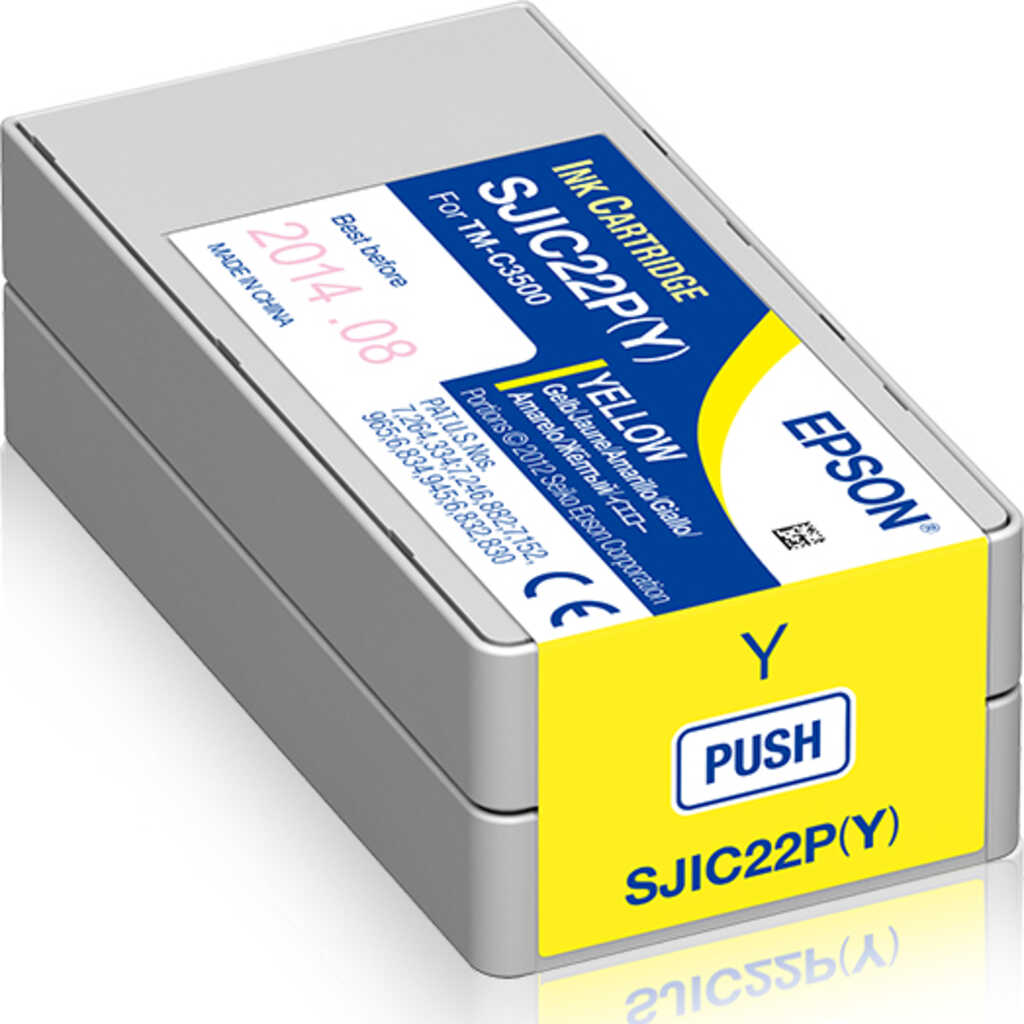 Epson SJIC22P&lpar;Y&rpar; Tinte gelb