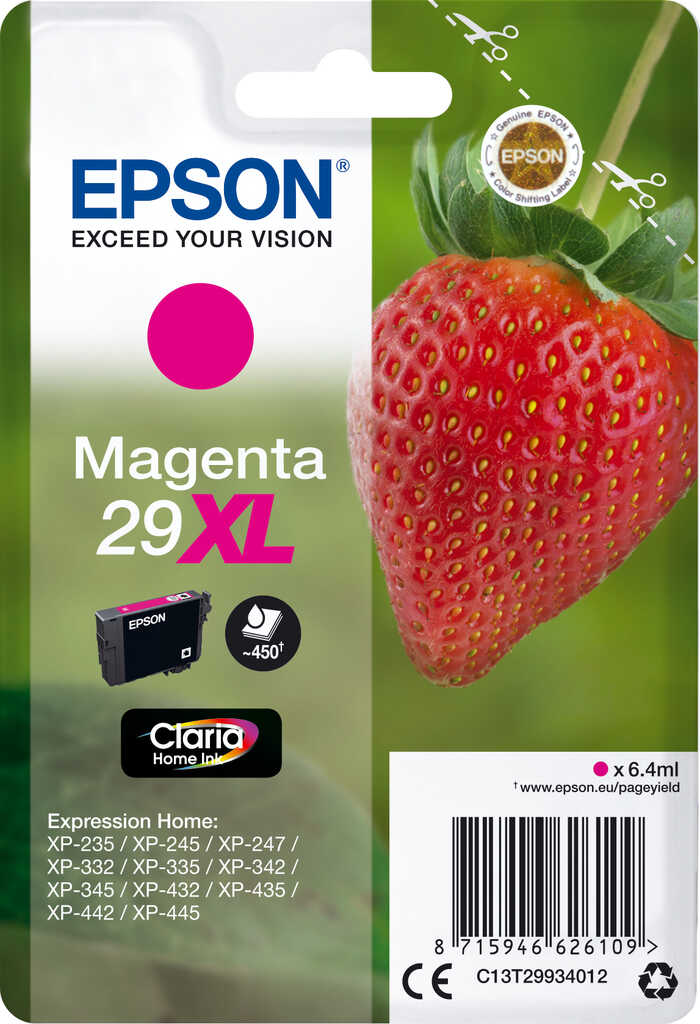 Epson Tinte 29XL magenta&comma; 6&period;4ml