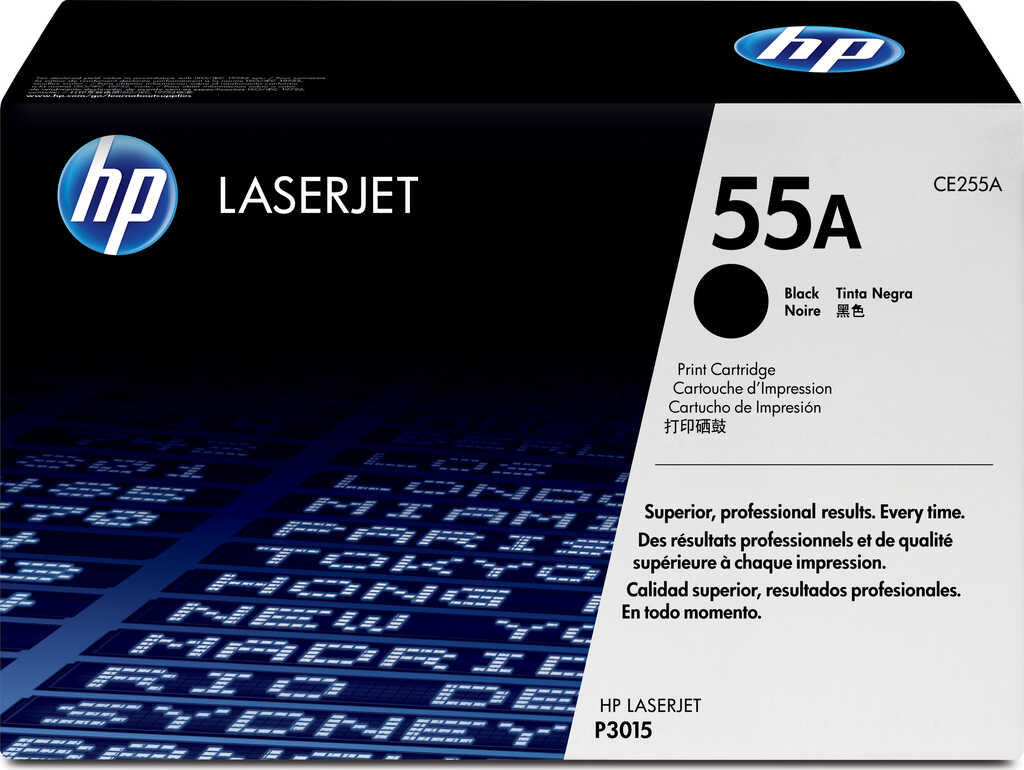 HP Toner 55A CE255A schwarz