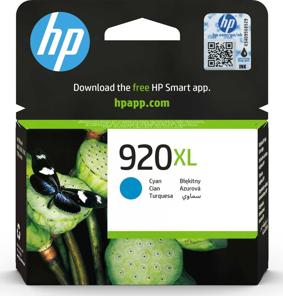 HP Tinte Nr 920 XL cyan