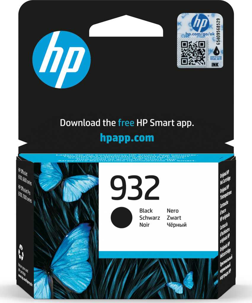HP Tinte Nr 932 schwarz