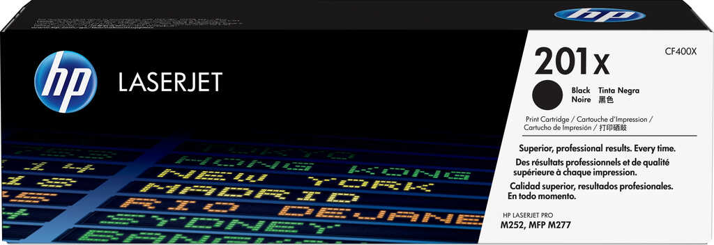 HP Toner 201X schwarz hohe Kapazit&auml;t