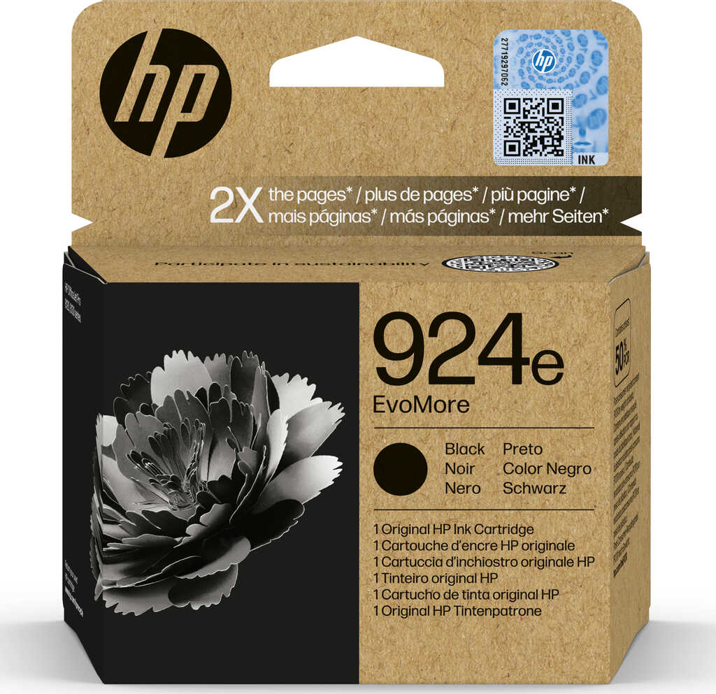 HP Tinte 924e EvoMore schwarz