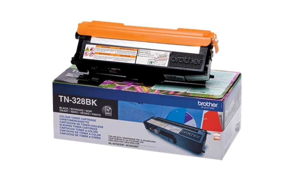 Brother TN-328BK Toner schwarz Original