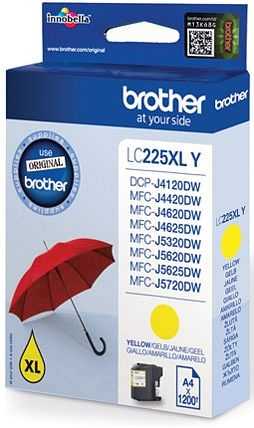 Brother LC225XL Y Tinte gelb