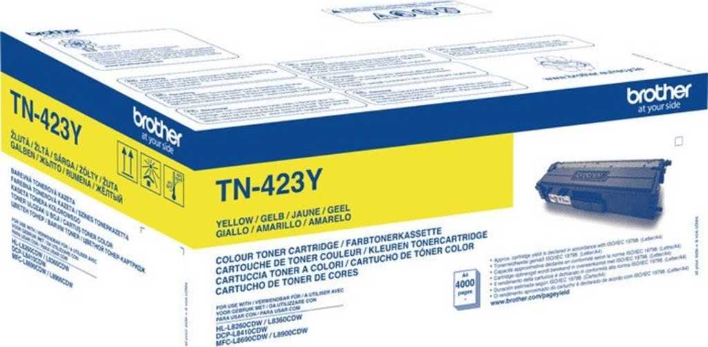Brother Toner TN-423Y gelb hohe Kapazit&auml;t
