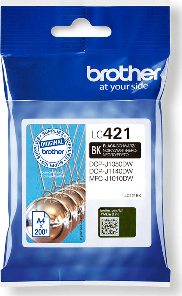 Brother Tinte LC421BK schwarz