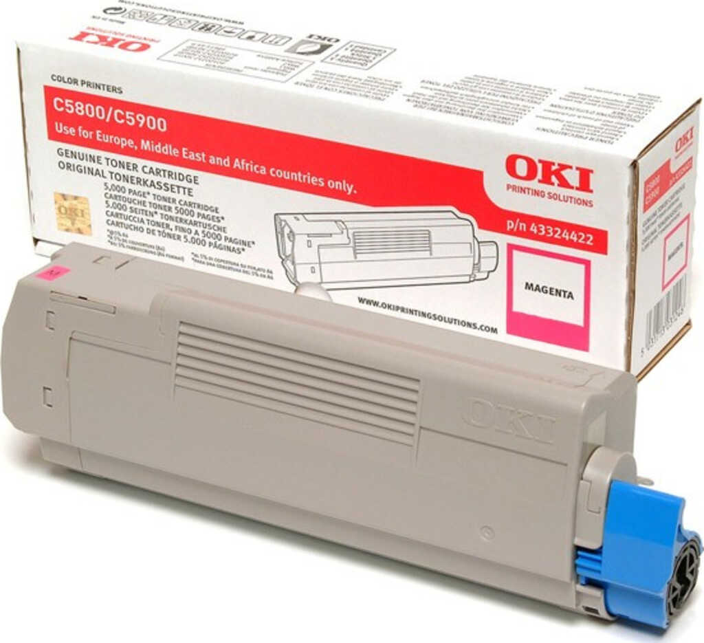 OKI Toner f&uuml;r C5800 magenta
