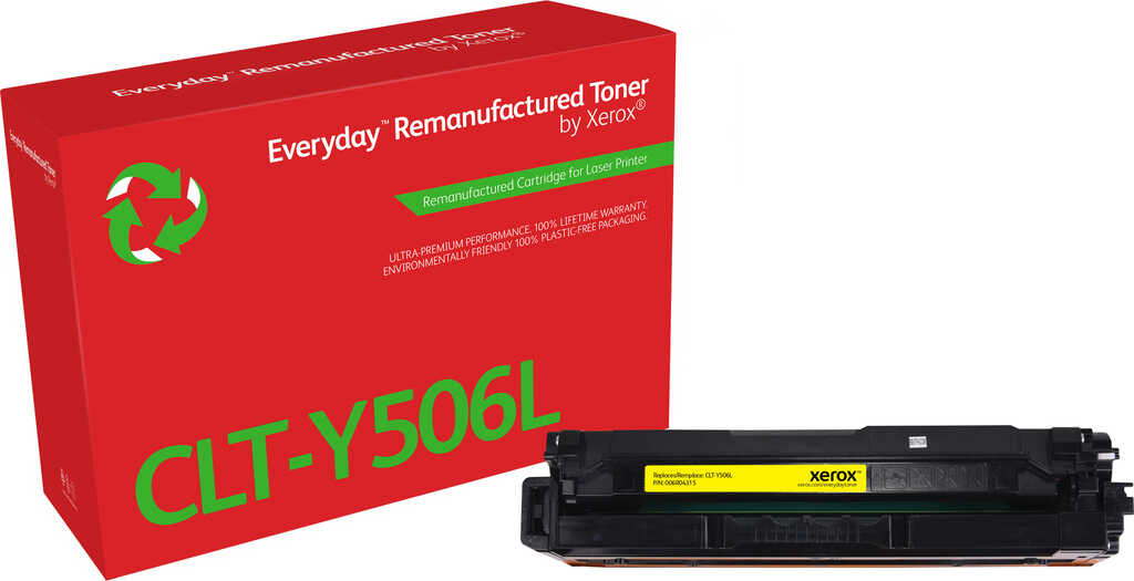 Xerox Everyday Trommel mit Toner zu Samsung CLT-Y506L gelb hohe Kapazit&auml;t