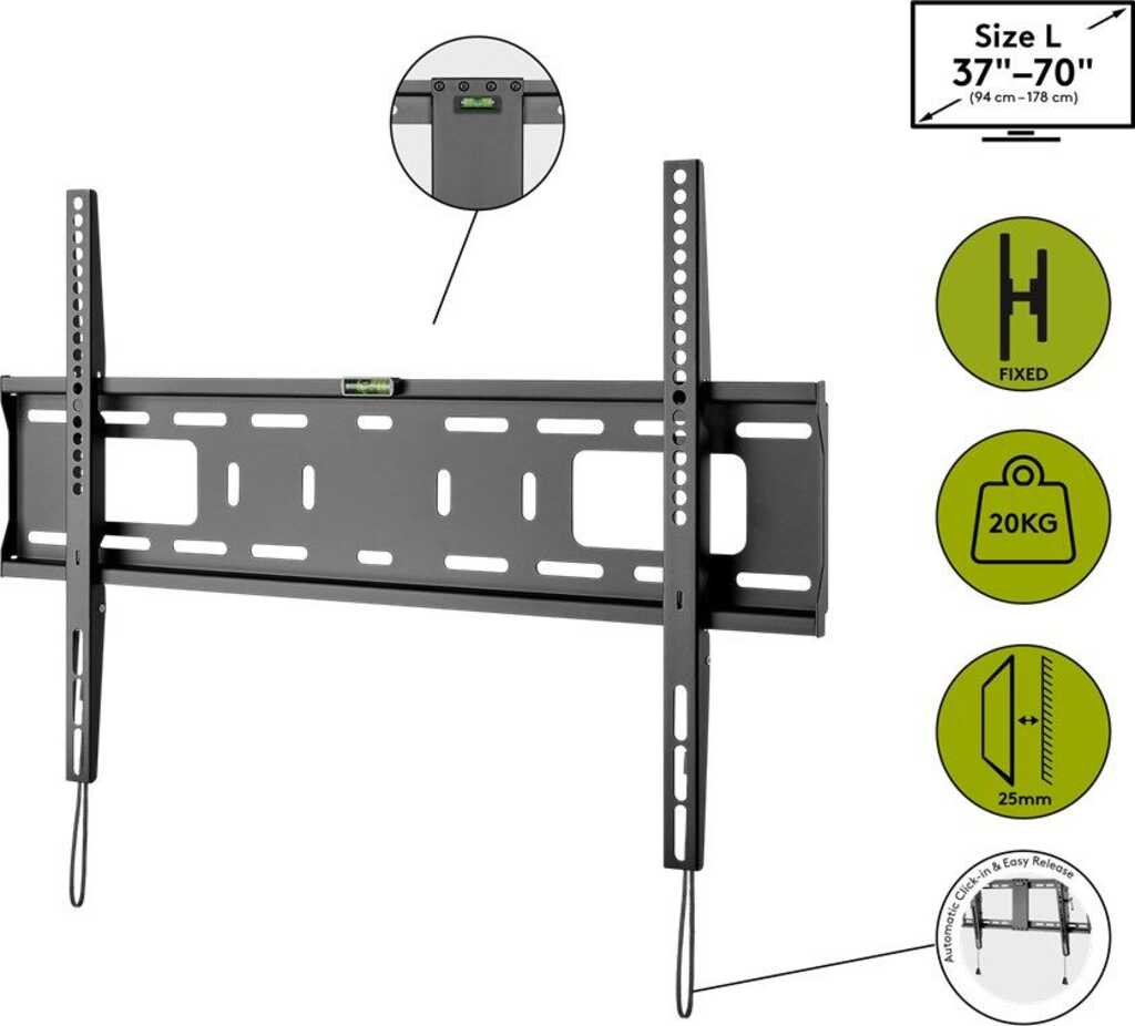 TV-Wandhalterung Pro FIXED &lpar;L&rpar; f&uuml;r Fernseher