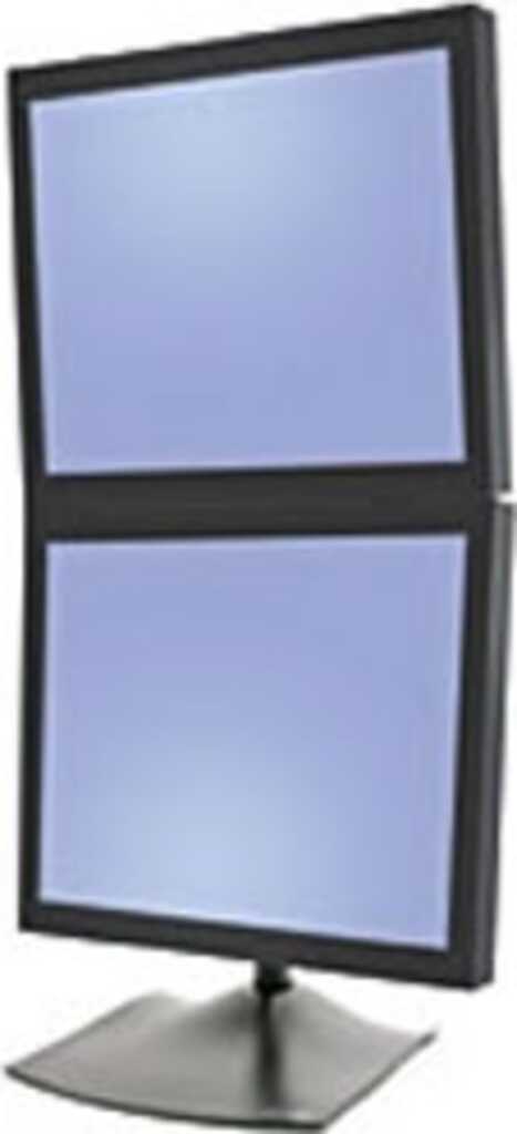 Ergotron DS100 Standfu&szlig; f&uuml;r 2 Monitore vertikal bis 27 Zoll
