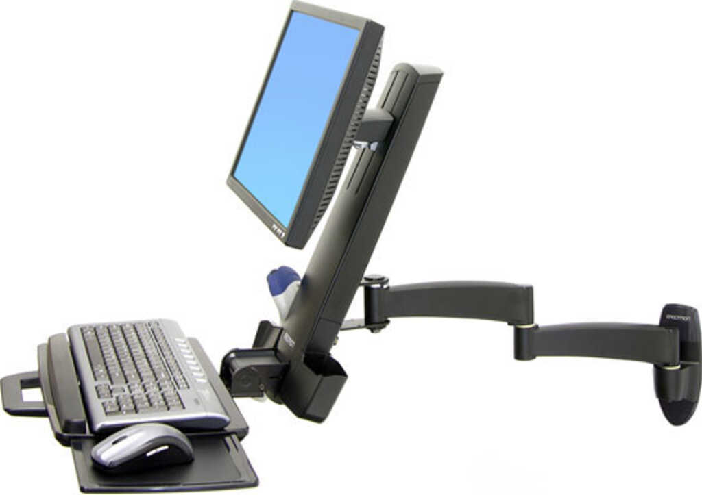 Ergotron 200 Series Combo Arm&comma; schwarz