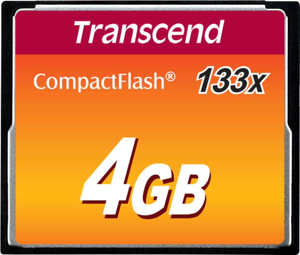 CompactFlash 4GB Transcend 133x