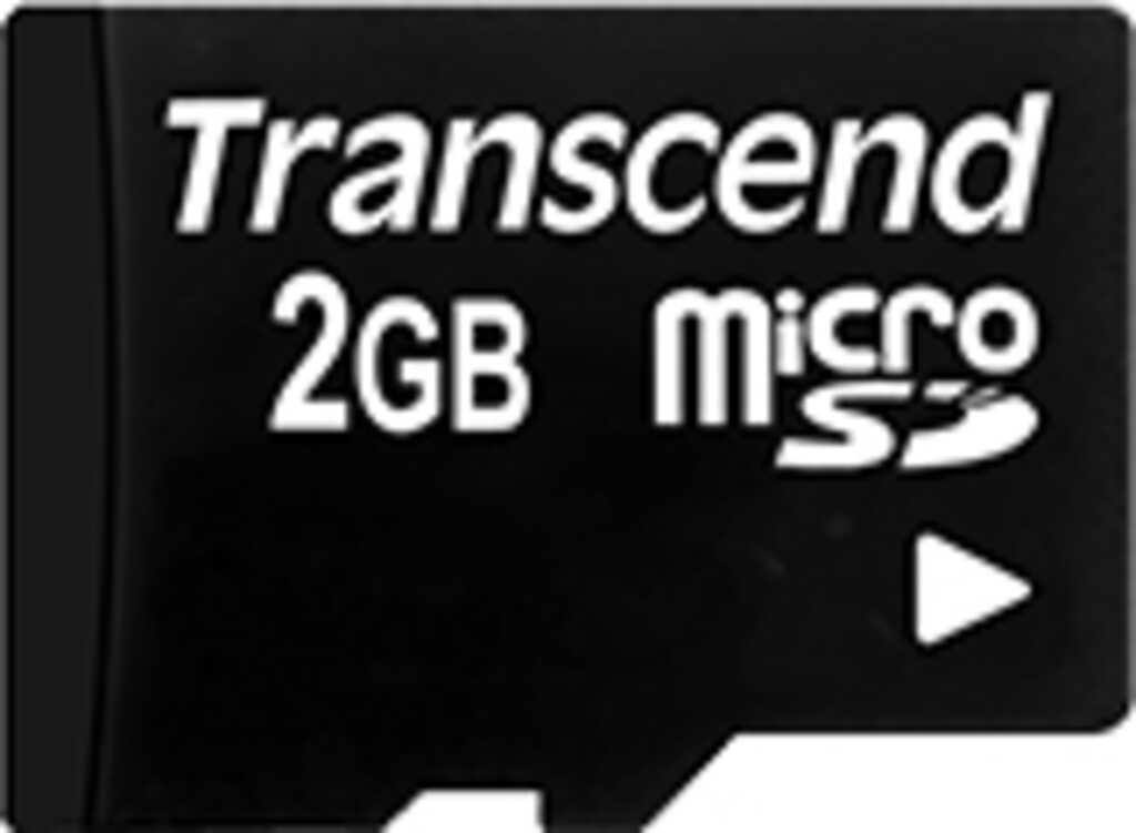 2GB Transcend Kit microSD Speicherkarte
