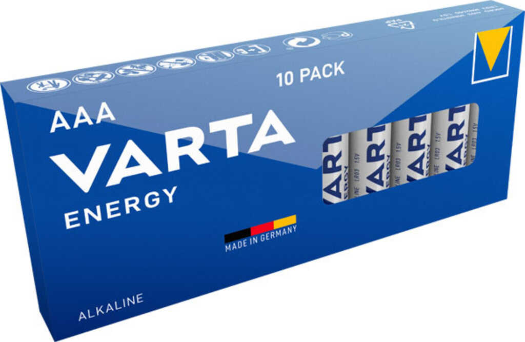 Varta 10x AAA 4103 Alkali 1&period;5V Batterie