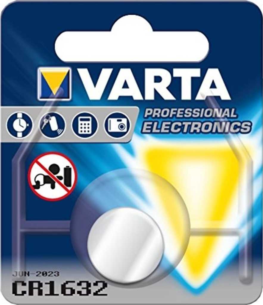 Varta CR1632&comma; Lithium&comma; 3V
