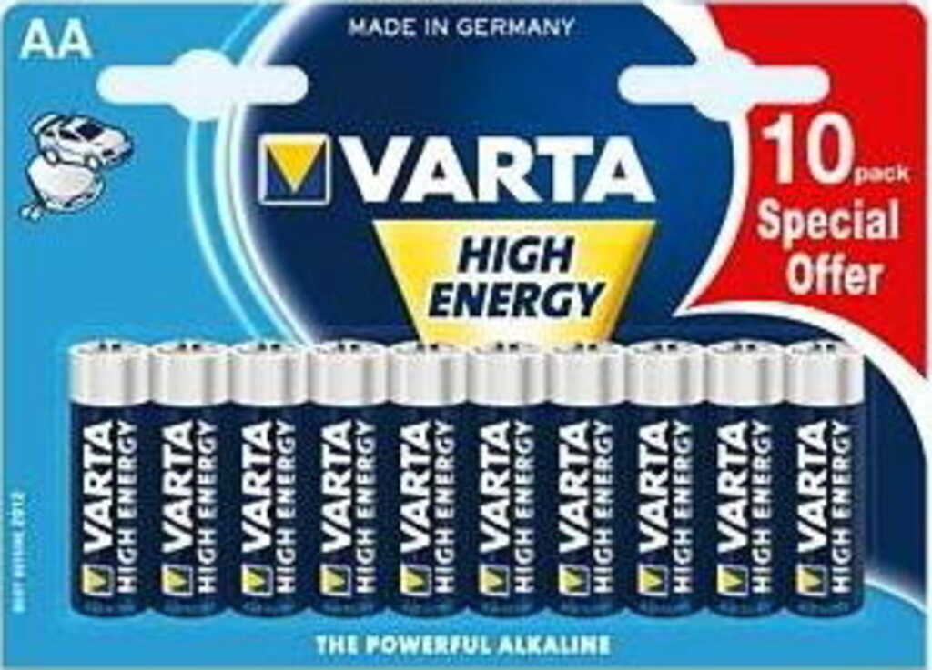 Varta LR6&sol;AA &lpar;Mignon&rpar; Alkali-Mangan Batterie &lpar;Alkaline&rpar;