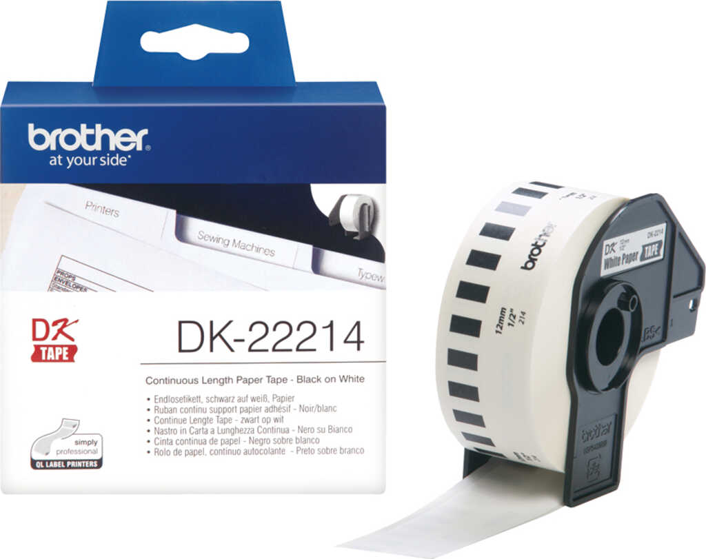 Brother DK-22214 Endlosetiketten