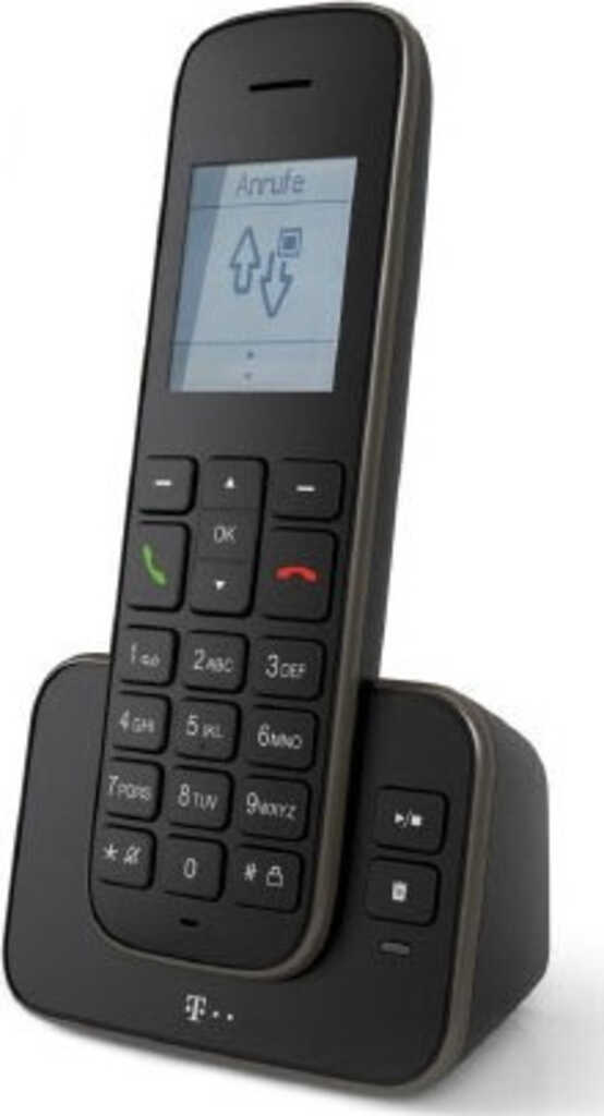 Telekom Sinus A207 schwarz&comma; Analogtelefon &lpar;schnurlos&rpar;