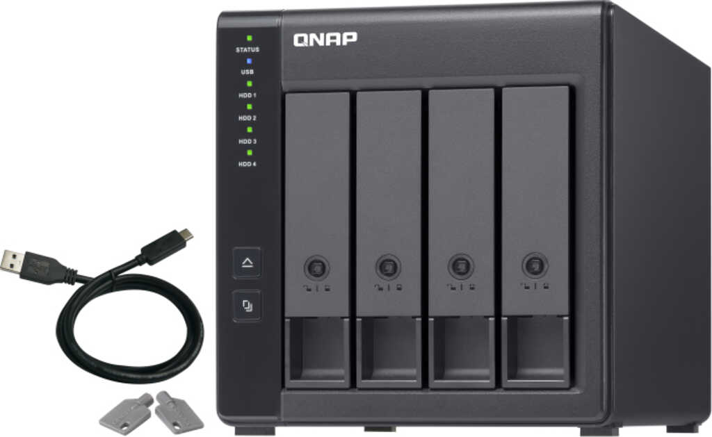 QNAP Expansion Unit TR-004&comma; USB-C 3&period;0