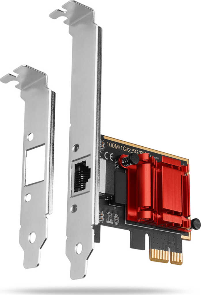 AXAGON 2&period;5G LAN-Adapter&comma; RJ-45&comma; PCIe 2&period;1 x1