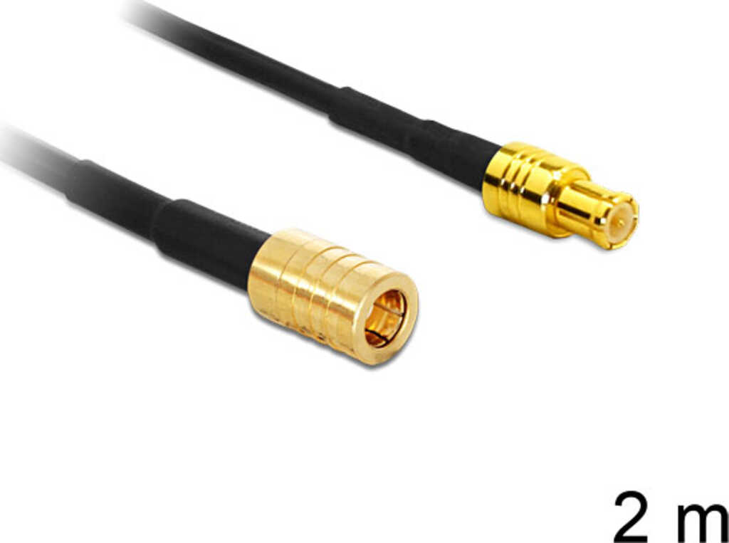 2m DelockAntennenkabel SMB Buchse &gt; MCX Stecker RG-174