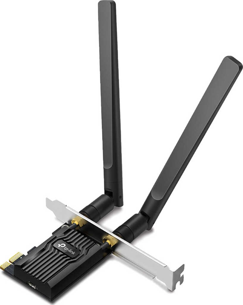 TP-Link AX1800&comma; 2&period;4GHz&sol;5GHz WLAN&comma; Bluetooth 5&period;2&comma; PCIe x1