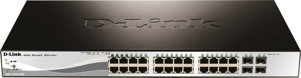 D-Link DGS-1210 Rackmount Gigabit Smart&plus; Switch&comma; 24x