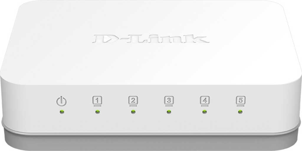 D-Link GO Easy Desktop Gigabit Switch&comma; 5x RJ-45&comma; Backplane&colon;