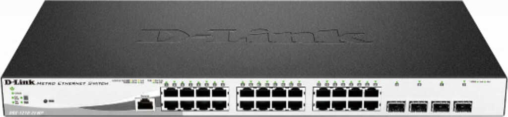 D-Link DGS-1210 Rackmount Gigabit Smart&plus; Switch&comma; 24x RJ-45&comma;