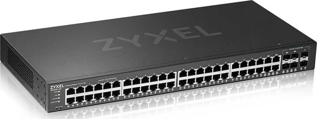 ZyXEL GS2220 Rackmount Gigabit Managed Switch&comma; 44x