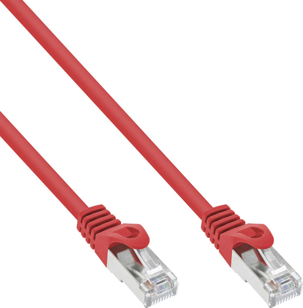 50m Patchkabel Cat&period;5e S&sol;FTP rot