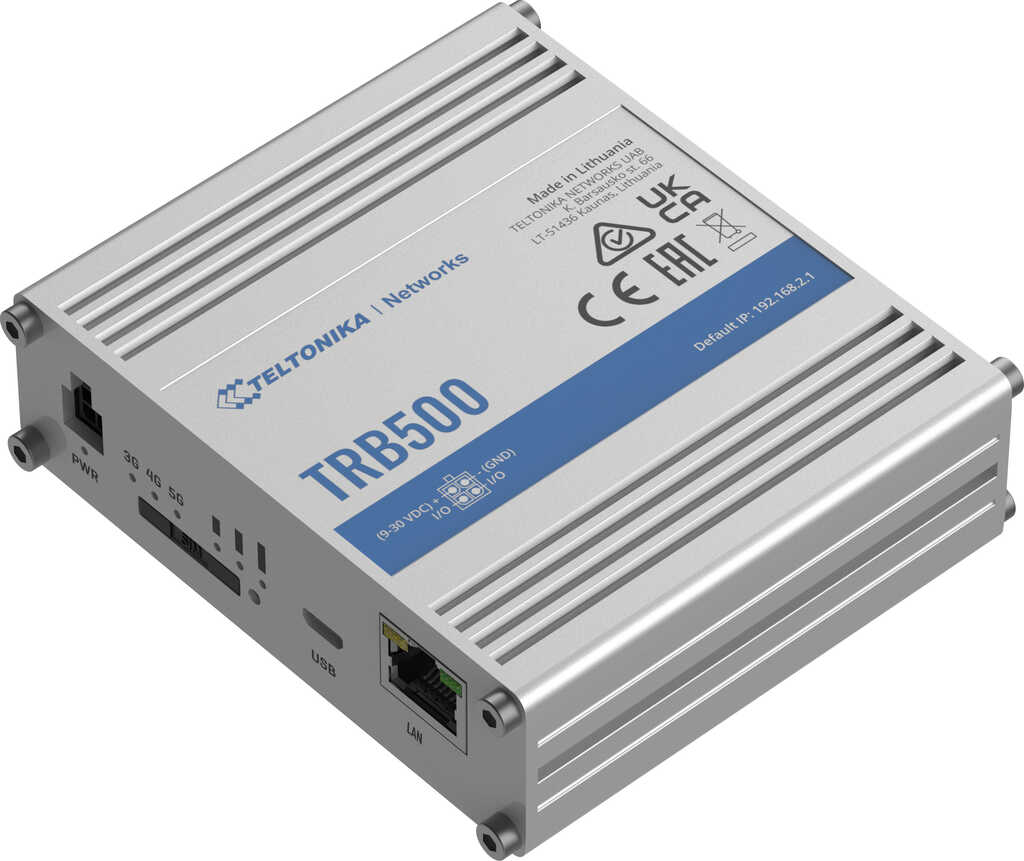 Teltonika TRB500 Gateway&sol;Controller 10&comma; 100&comma; 1000 Mbit&sol;s