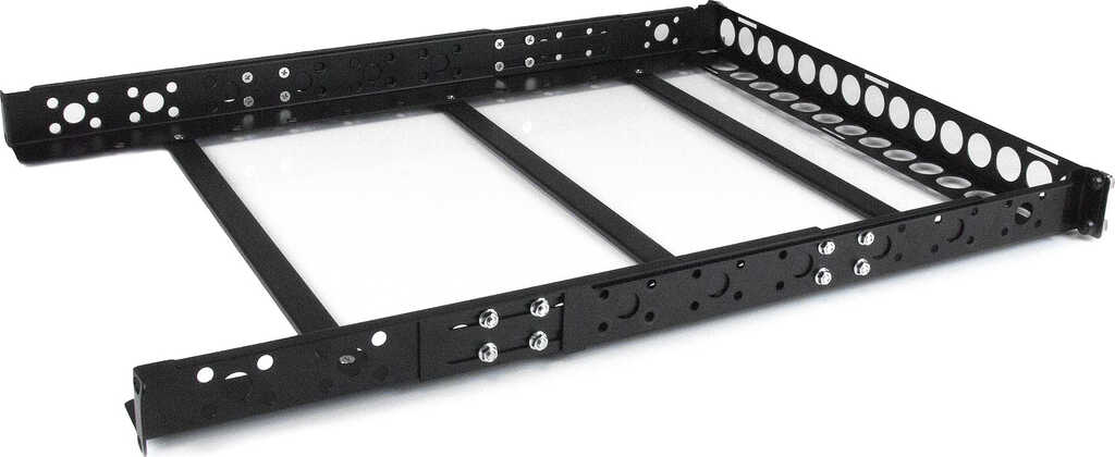 1HE tiefenvestellbare 19 Zoll Server Rack Schienen