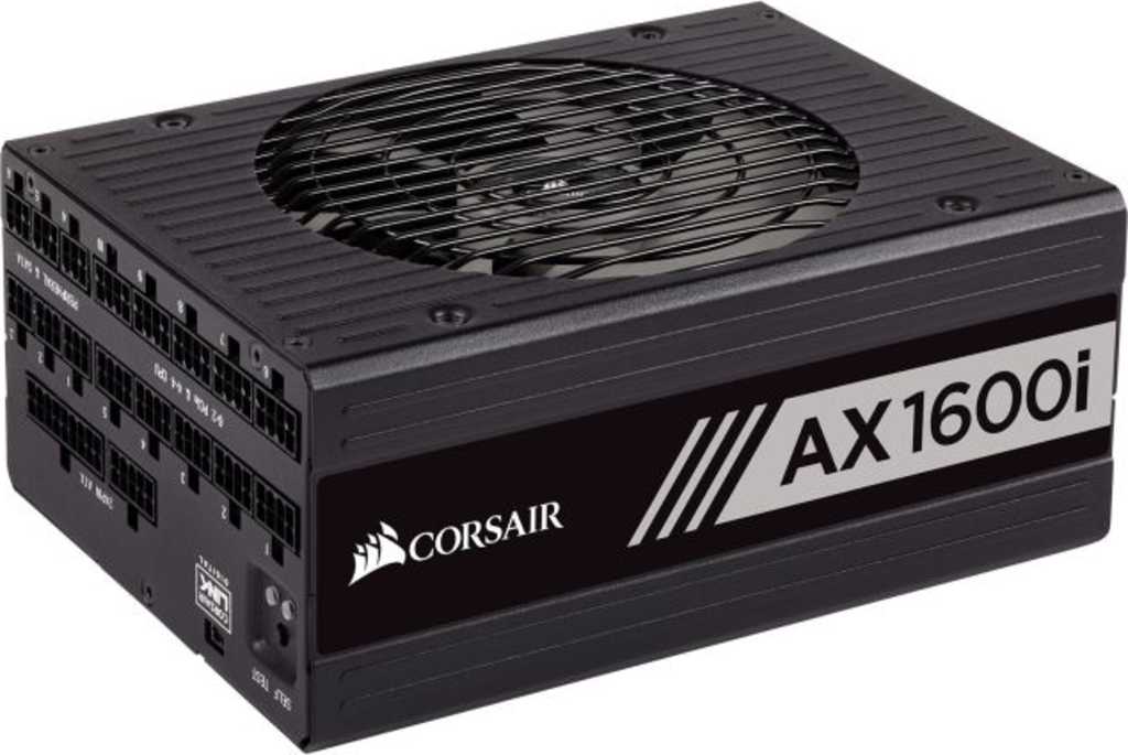 1600W Corsair AX1600i ATX 2&period;4 Netzteil&comma; 80 PLUS Titanium