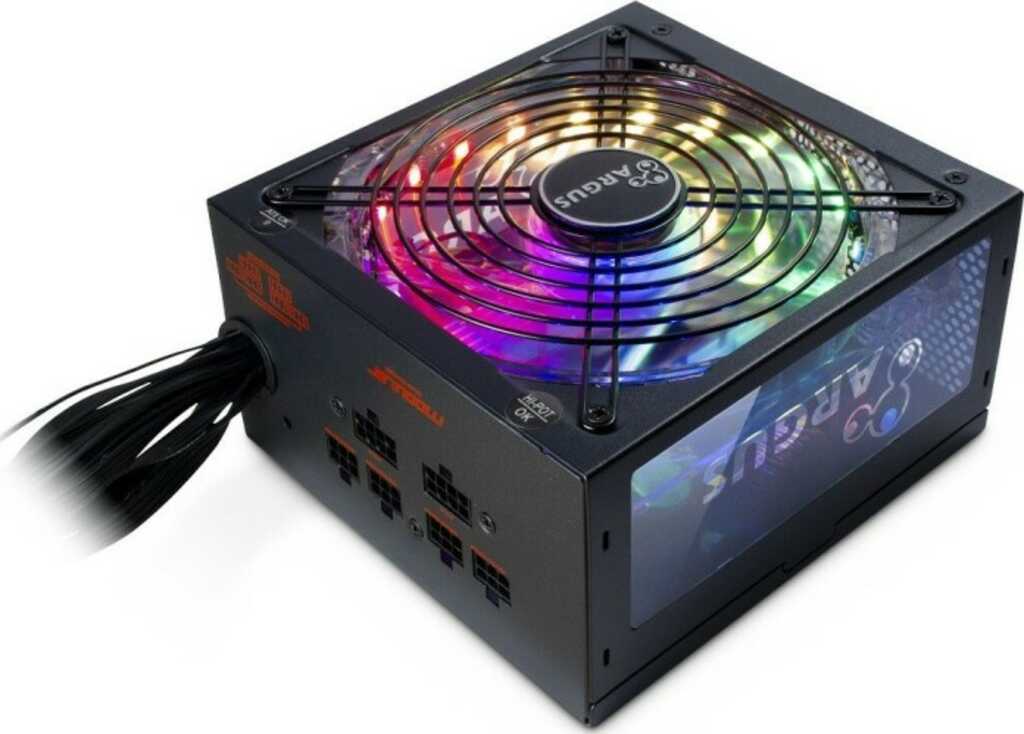750W Inter-Tech Argus RGB CM ATX 2&period;4 Netzteil