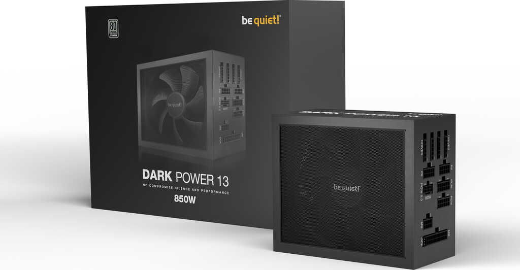 850W be quiet&excl; Dark Power 13 ATX 3&period;0 Netzteil&comma; 80 PLUS