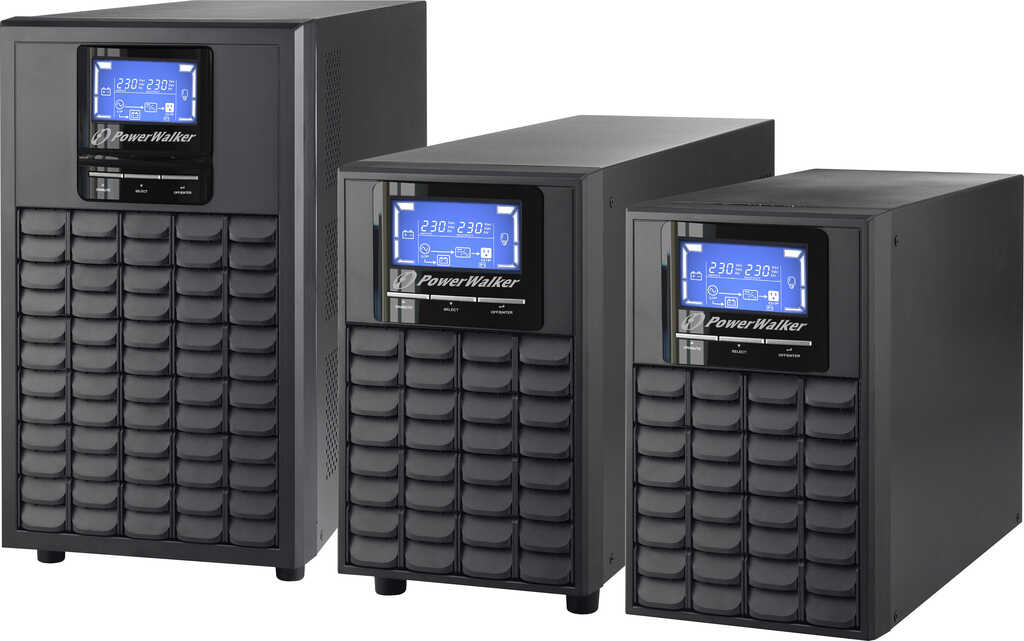 Bluewalker Powerwalker VFI 3000C LCD Online&comma; USV