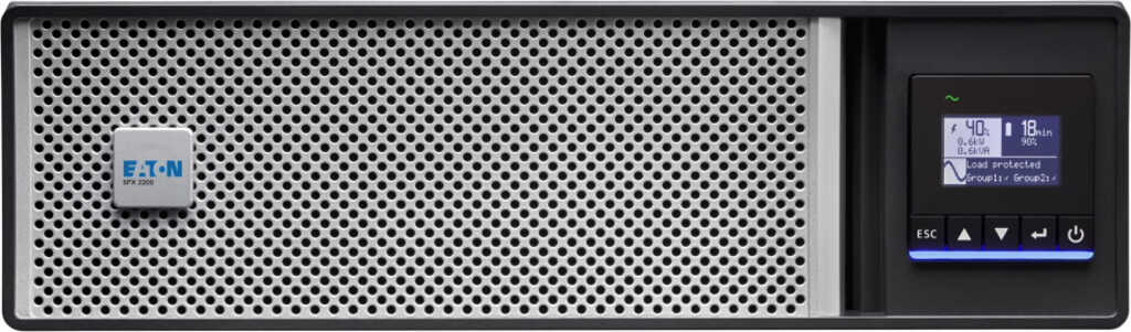 Eaton 5PX 2200i RT3U Gen2 2200VA&comma; USB&sol;seriell
