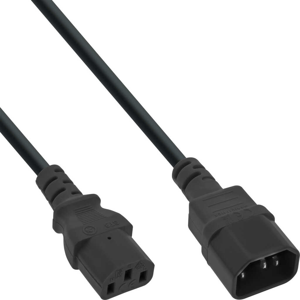 3m Kaltger&auml;te Netzkabel-Verl&auml;ngerung