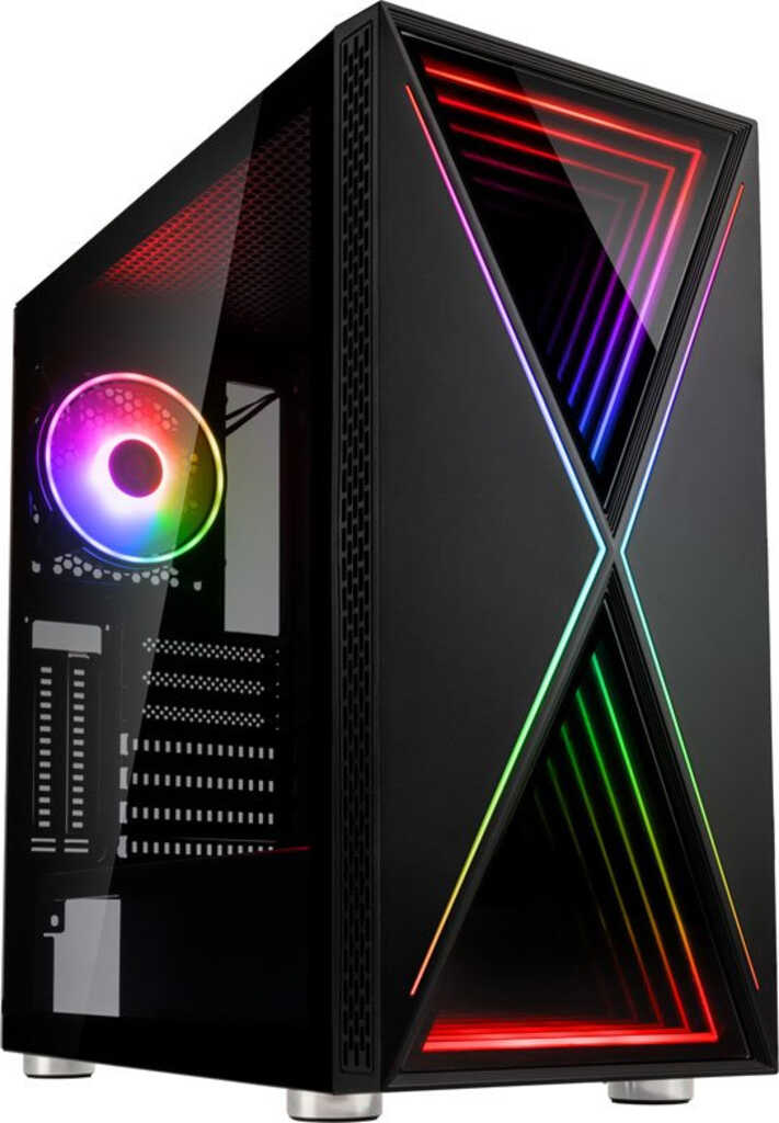 Kolink Void X&comma; Glasfenster ATX-MidiTower