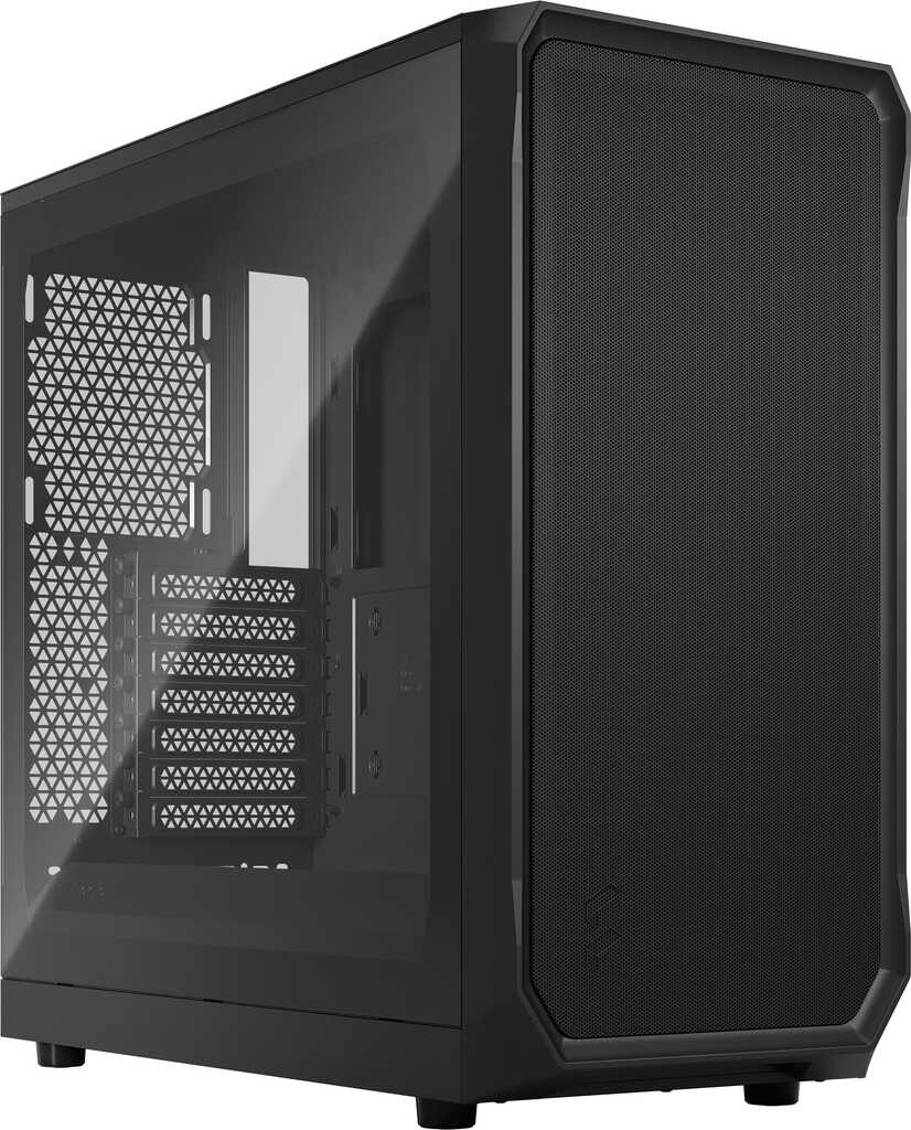 Fractal Design Focus 2 schwarz&comma; Glasfenster