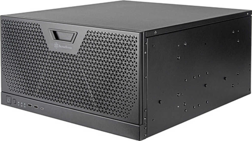 Silverstone RM51 Rack Schwarz ATX-Geh&auml;use