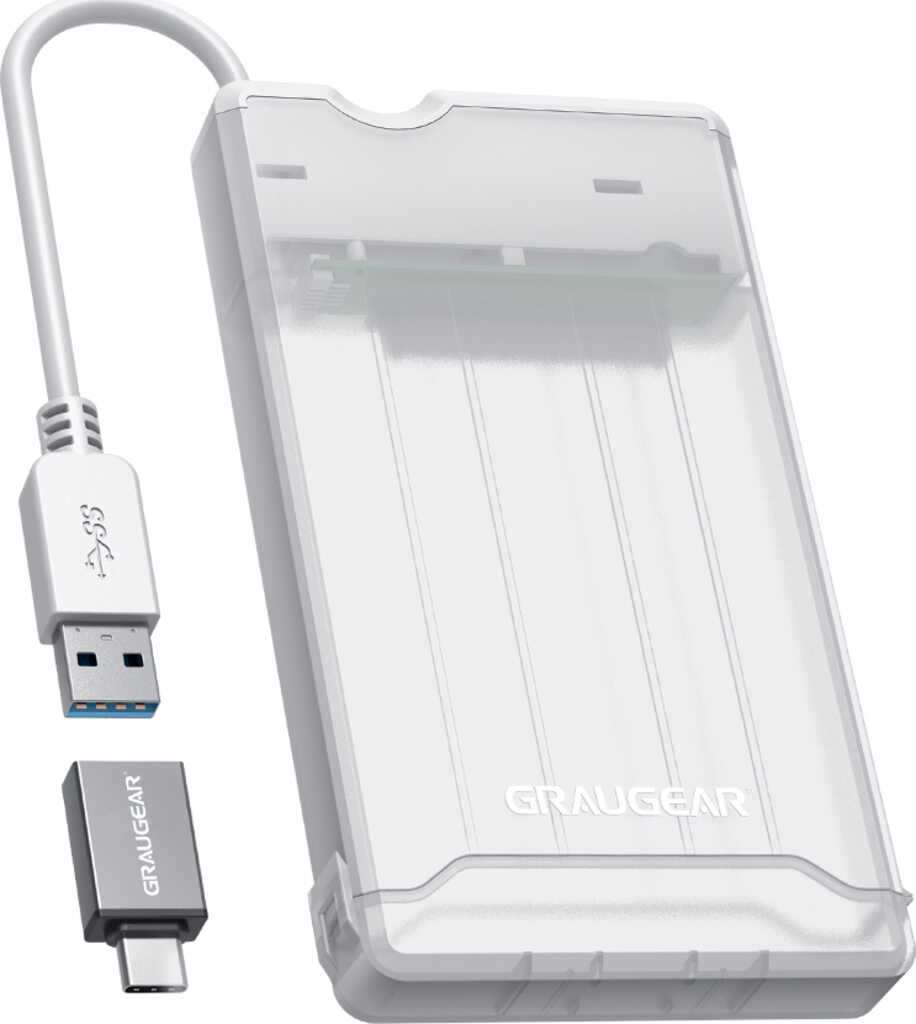 2&comma;5 Zoll GRAUGEAR G-2503-AC Speicherlaufwerksgeh&auml;use f&uuml;r HDD&sol;SSD