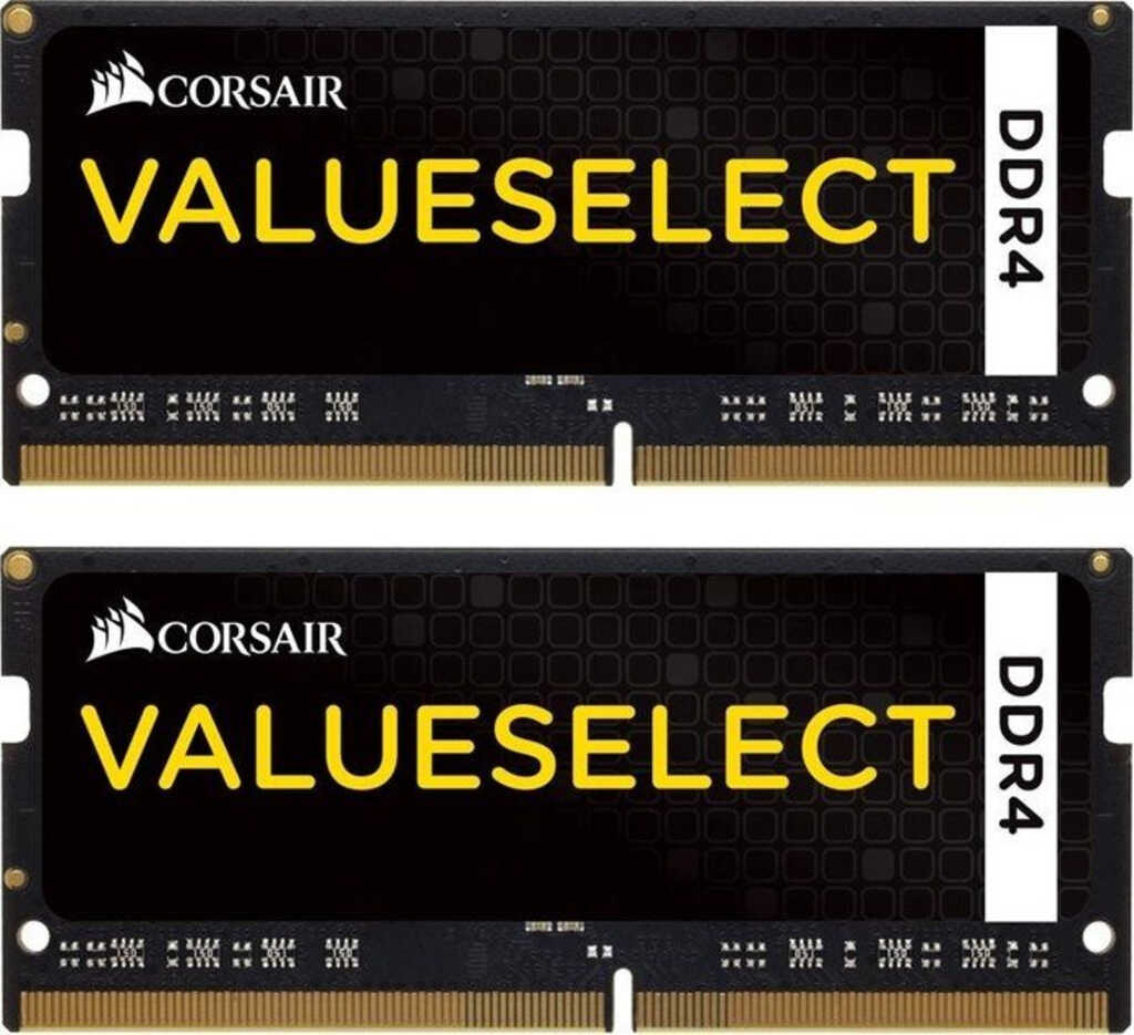 DDR4RAM 2x 8GB DDR4-2133 Corsair ValueSelect SO-DIMM&comma;