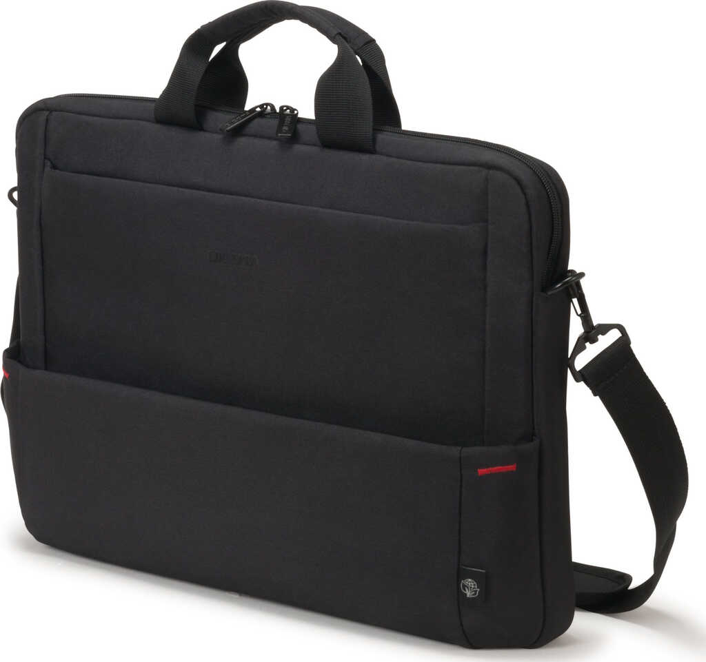 13-15&period;6 Zoll Dicota Eco Slim Case Plus Base&comma; schwarz