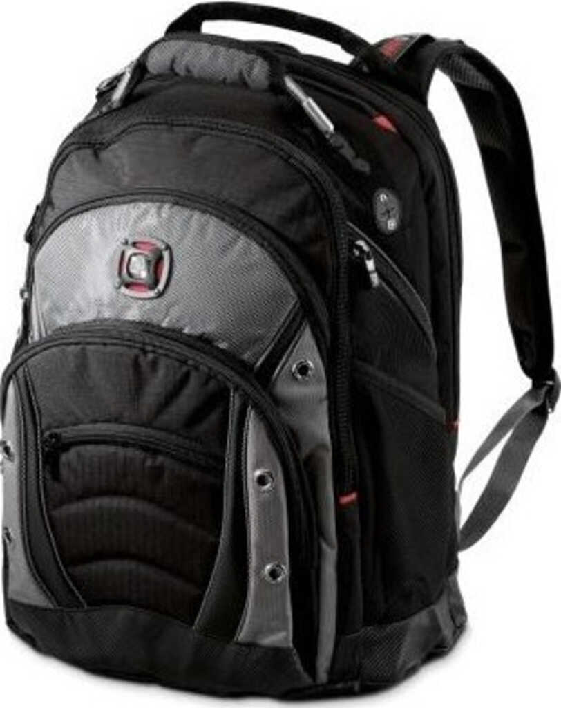 15&period;4 Zoll Wenger Synergy Rucksack grau