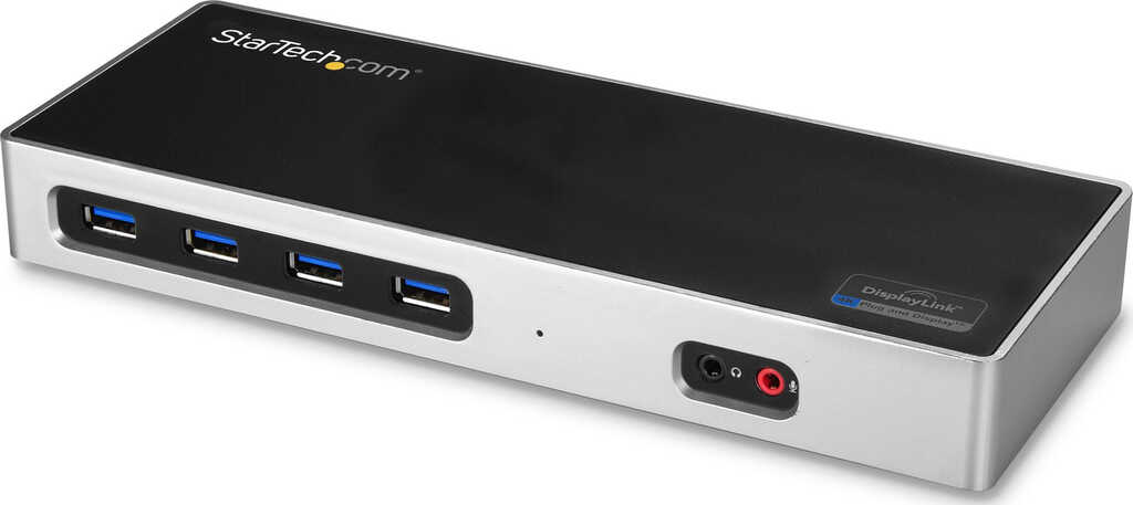 StarTech Dual 4K Monitor Dockingstation mit 6x USB-A