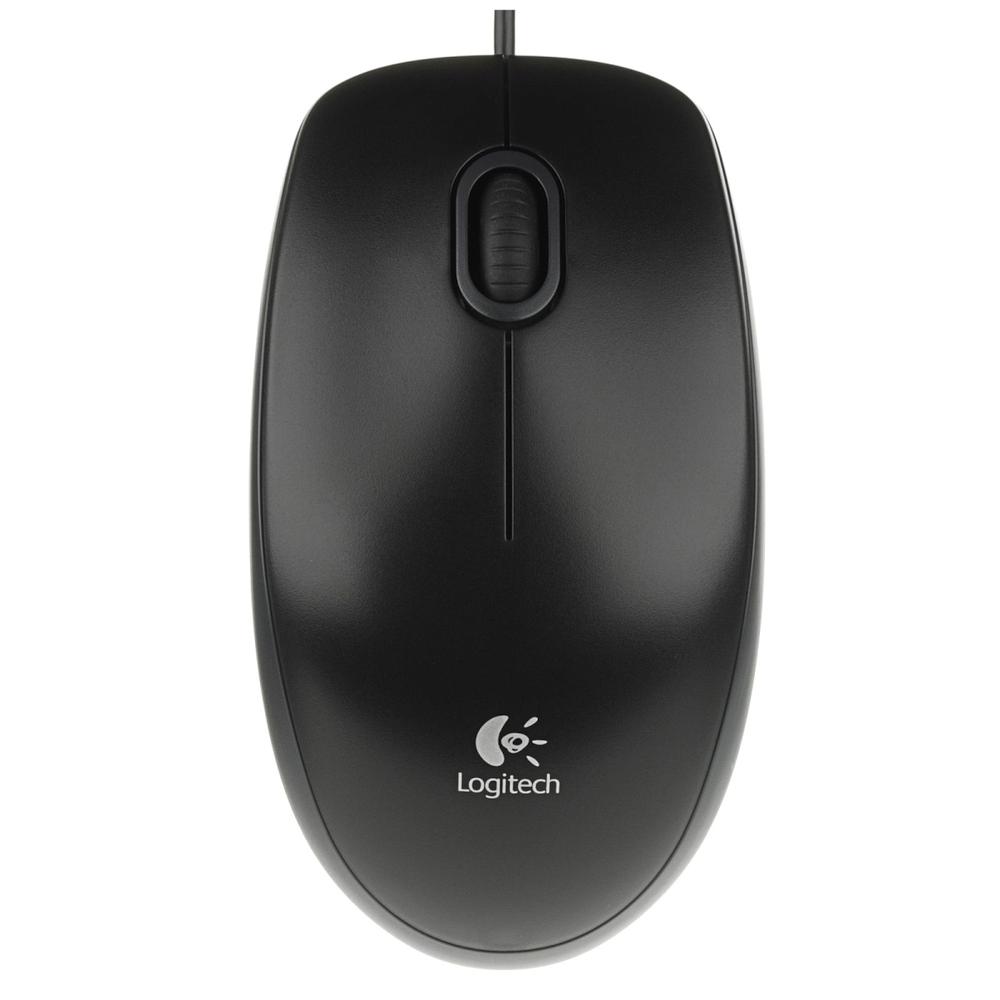 Logitech B100 schwarz Optical USB Maus