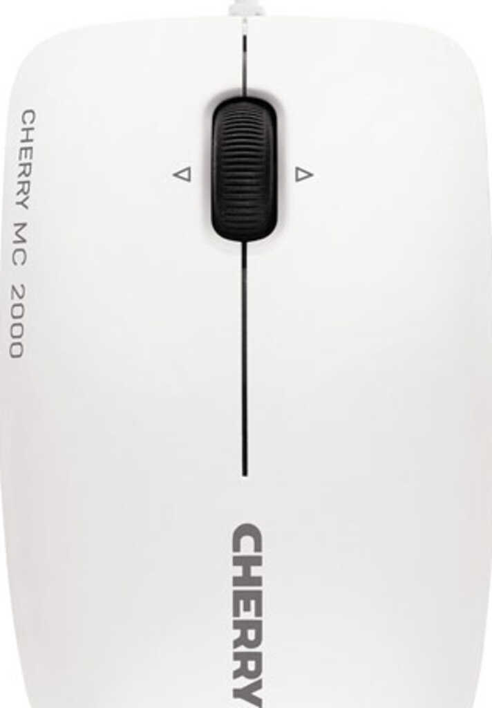 Cherry MC2000 Corded Maus wei&szlig;